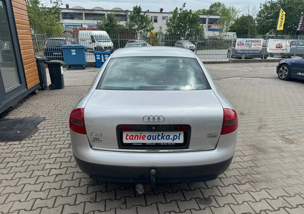 Audi A6 cena 7990 przebieg: 356100, rok produkcji 1999 z Pniewy małe 92